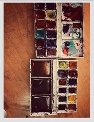 disordered painting